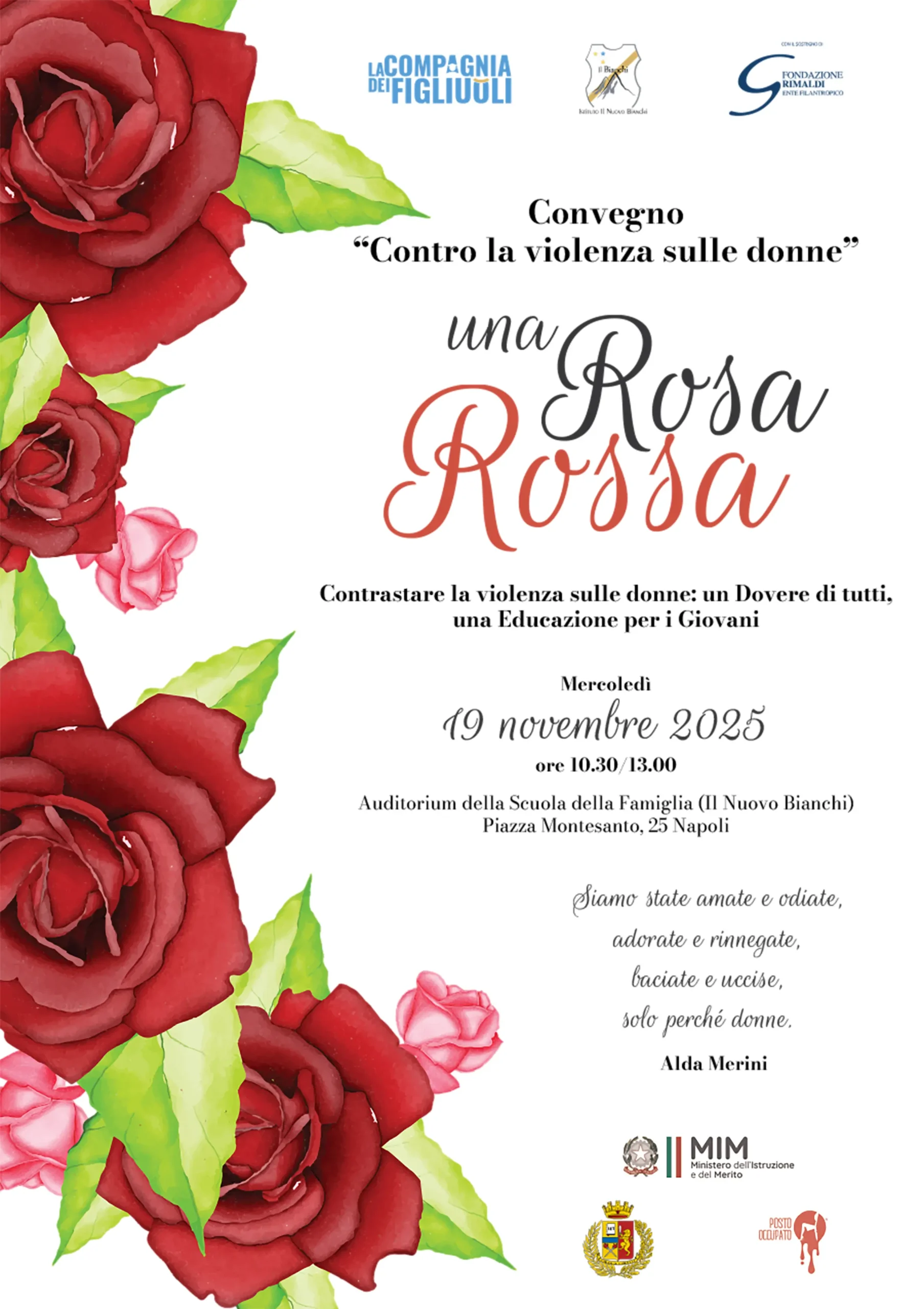 Una rosa rossa