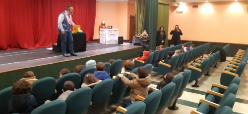 Babbo Natale alle Scuole Pie.Spettacolo e Magia per i nostri alunni della Scuola dell'Infanzia e Prima Primaria