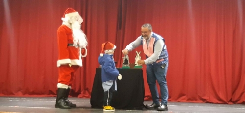 Babbo Natale alle Scuole Pie.Spettacolo e Magia per i nostri alunni della Scuola dell'Infanzia e Prima Primaria