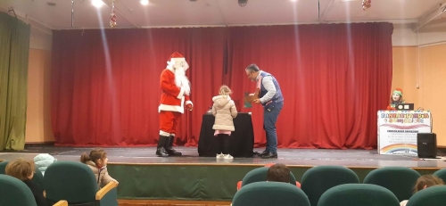 Babbo Natale alle Scuole Pie.Spettacolo e Magia per i nostri alunni della Scuola dell'Infanzia e Prima Primaria