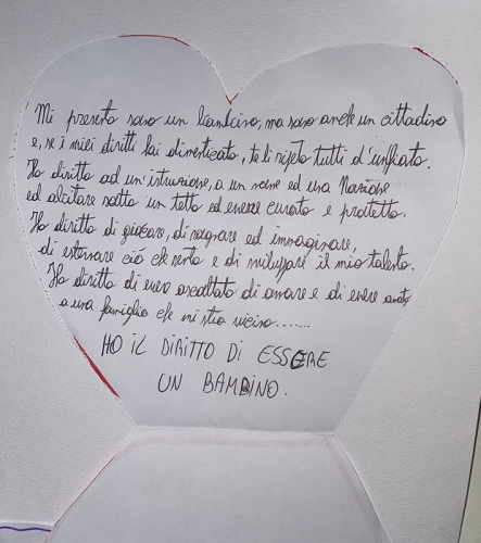 Classe quinta -Primaria-Lapbook -sui diritti dei bambini 03