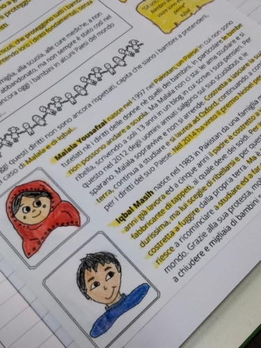 Giornata Mondiale dei Diritti dei Bambini - Quinta primaria