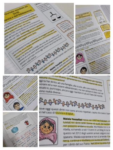 Giornata Mondiale dei Diritti dei Bambini - Quinta primaria