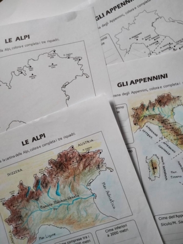 Alpi e Appennini - Quarta Primaria