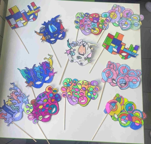 La classe 5ª celebra il carnevale così