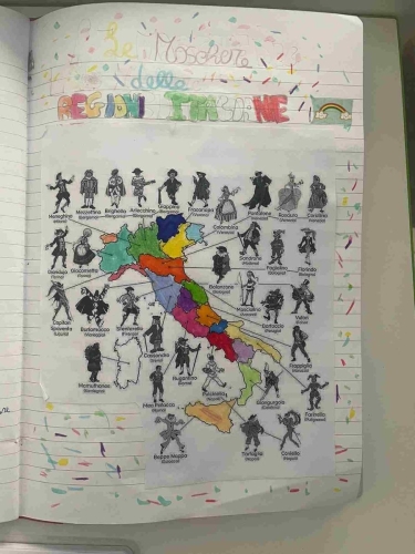 La classe 5ª celebra il carnevale così