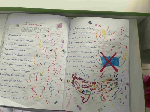 La classe 5ª celebra il carnevale così