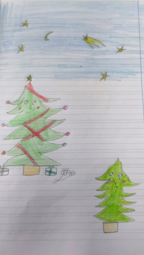 La storia dell'albero di Natale e L'Immacolata Concezione - terza primaria