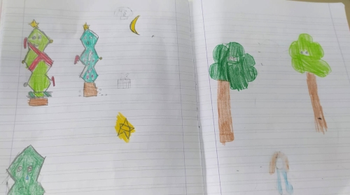 La storia dell'albero di Natale e L'Immacolata Concezione - terza primaria