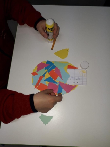 Buona Pasqua dai bambini della Classe 1ª