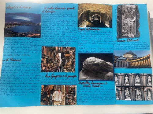 Guida turistica per un giorno La classe 5ª ha realizzato delle meravigliose brochure per la nostra città