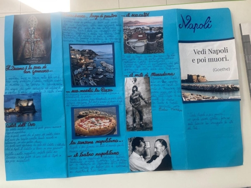 Guida turistica per un giorno La classe 5ª ha realizzato delle meravigliose brochure per la nostra città