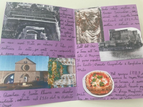 Guida turistica per un giorno La classe 5ª ha realizzato delle meravigliose brochure per la nostra città