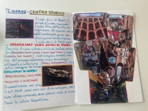 Guida turistica per un giorno La classe 5ª ha realizzato delle meravigliose brochure per la nostra città