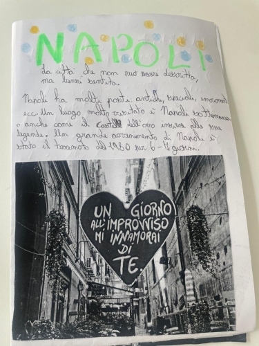 Guida turistica per un giorno La classe 5ª ha realizzato delle meravigliose brochure per la nostra città