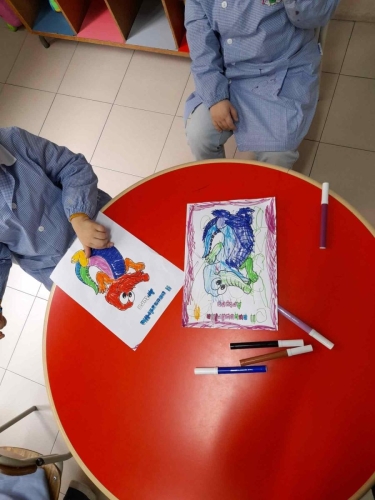 Laboratorio pomeridiano di coloritura