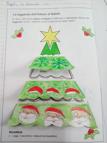 Leggende di Natale - quarta primaria
