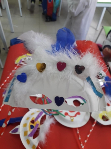 Le nostre maschere di Carnevale Classe Prima Primaria 
