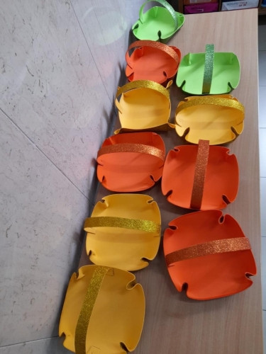 I lavoretti dei fanciulli della Scuola dell'infanzia per la Santa Pasqua 