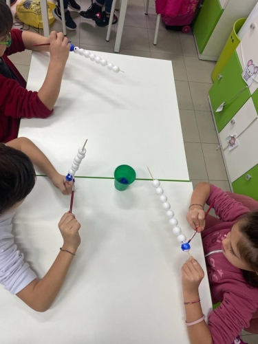 CLASSE PRIMA PRIMARIAMatematica in gioco: l'abaco