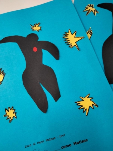 scuolepie arte e immagine con la maestra Silvana -  quarta e quinta primaria