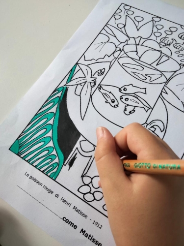 scuolepie arte e immagine con la maestra Silvana -  quarta e quinta primaria