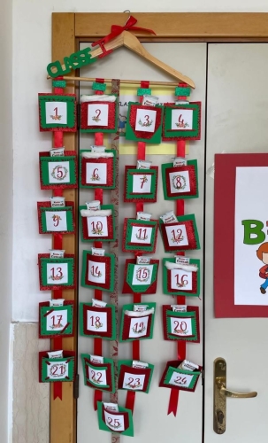 Calendario dell'avvento - Prima primaria