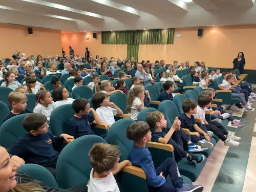 I nonni hanno trascorso una giornata insieme ai loro nipoti 