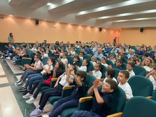 I nonni hanno trascorso una giornata insieme ai loro nipoti 