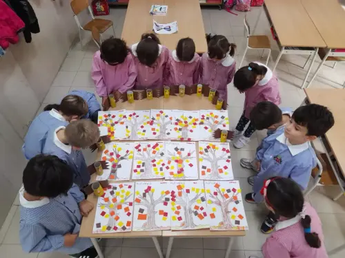 L'Autunno - lavoretto dei bambini dell'Infanzia