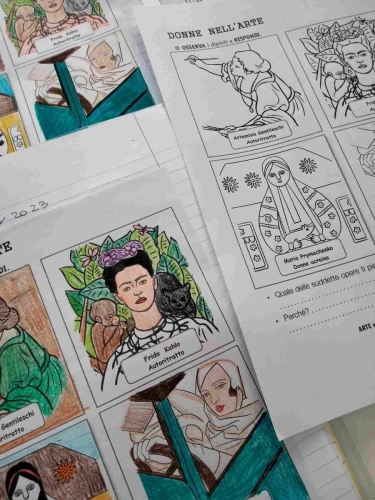 DONNE NELL' ARTE Classe 5 Primaria