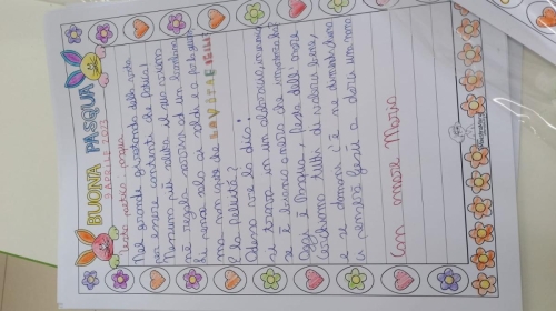 Lavoretto Pasqua 2023 - Quarta Primaria