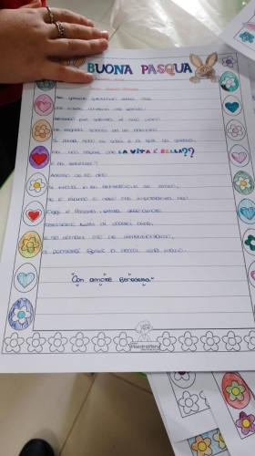 Lavoretto Pasqua 2023 - Quarta Primaria