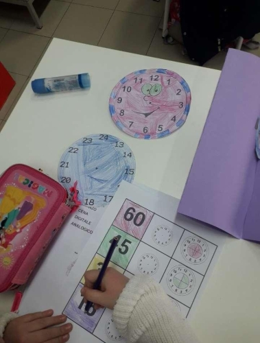 Impariamo l'orologio con il nostro LAPBOOK - seconda primaria