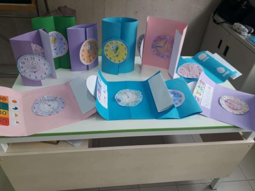 Impariamo l'orologio con il nostro LAPBOOK - seconda primaria