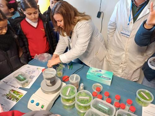 Giornata dedicata alla Scienza e alla Ricerca.Grazie alla collaborazione con il CNR: ISAFOM, IPSP, ISPAAM. Gli allievi della V Primaria e Secondaria di I gradohanno seguito alcuni esperimenti interessanti e istruttivi riguardo alle api, alle piante ed alla biodiversità alimentare.