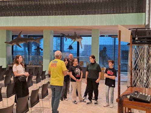 Gli alunni della Secondaria al Pianeta Mare Film Festival- Museo Darwin Dohrn - Napoli