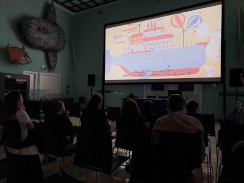 Gli alunni della Secondaria al Pianeta Mare Film Festival- Museo Darwin Dohrn - Napoli