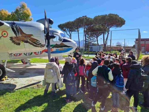 Uscita didattica degli alunni delle Scuole Pie Napoletane: Anniversario dei 100 anni dell'Aeronautica Militare