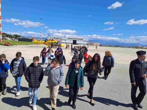Uscita didattica degli alunni delle Scuole Pie Napoletane: Anniversario dei 100 anni dell'Aeronautica Militare