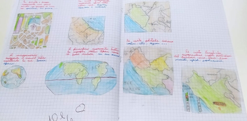 Carte Geografiche - Primaria classe terza
